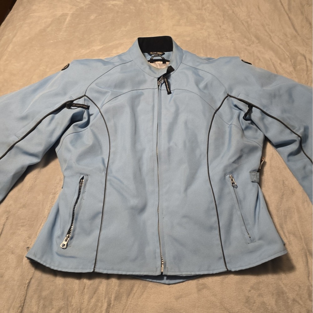 Fieldsheer Women's Sz 14 Motorcycle Armored Padded Jacket Removable Lining
